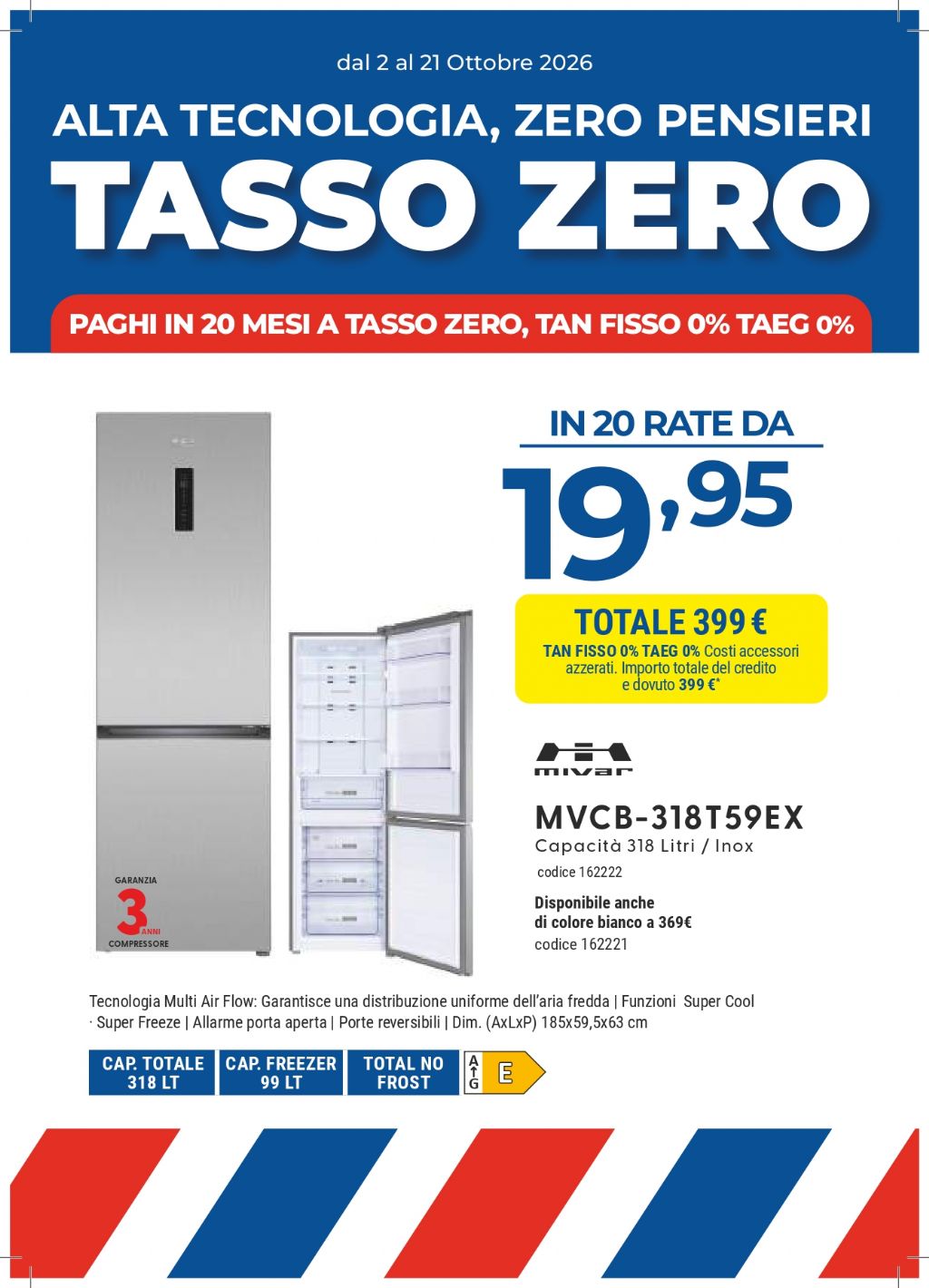 FRIGO MIVAR MVCB-318T59EX